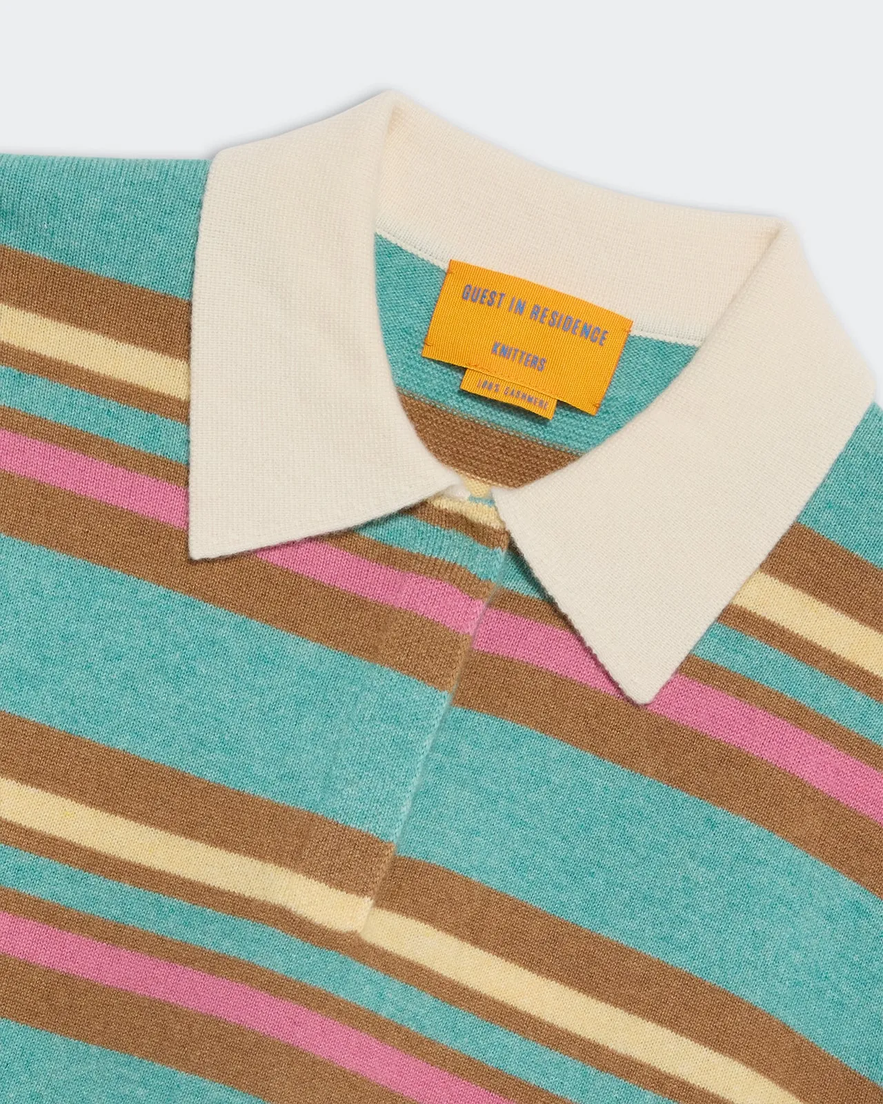 Cropped Stripe Rugby - Glacier Combo sold by Guest In Residence product image thumbnail 3