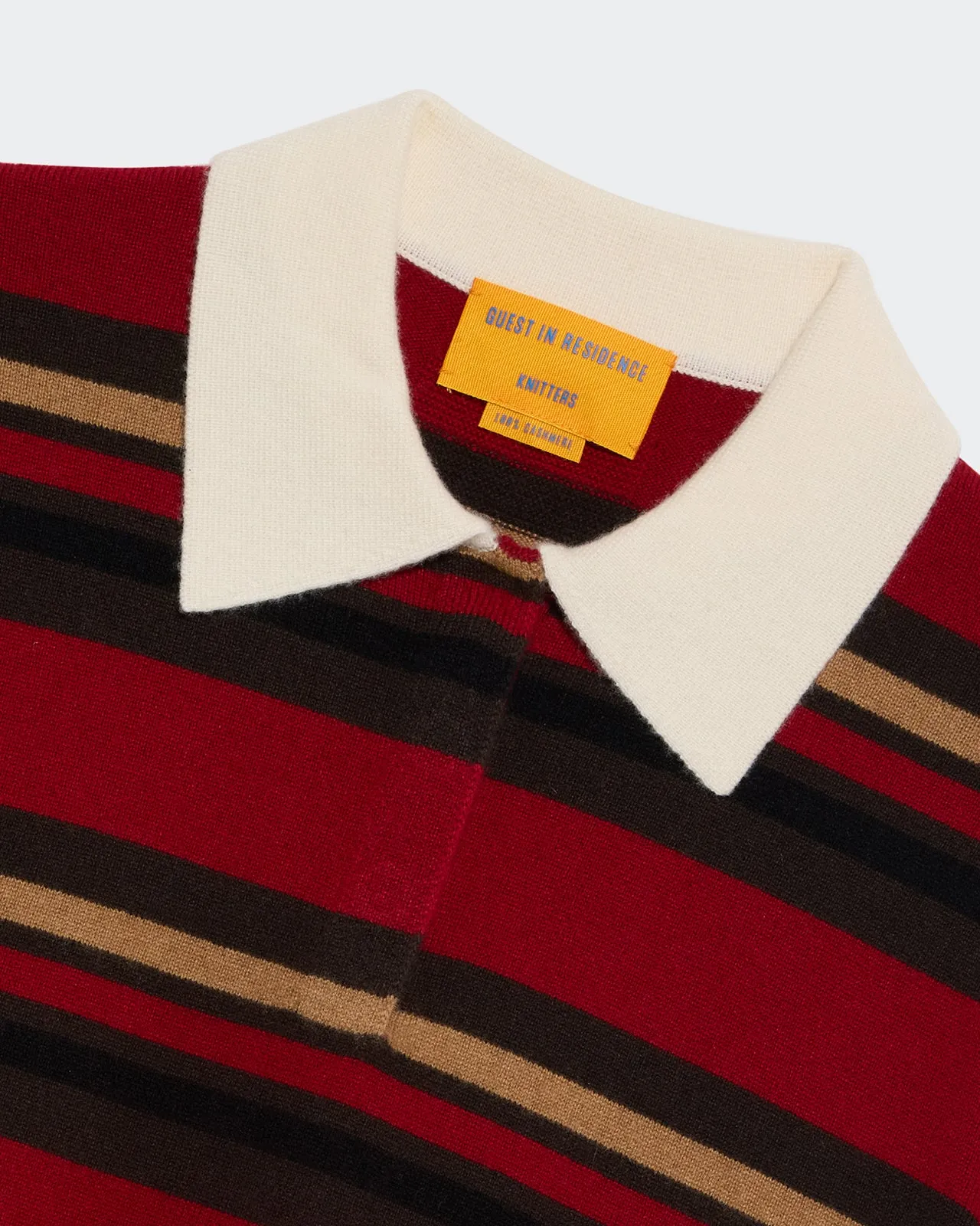 Cropped Stripe Rugby - Ruby Combo sold by Guest In Residence product image thumbnail 3