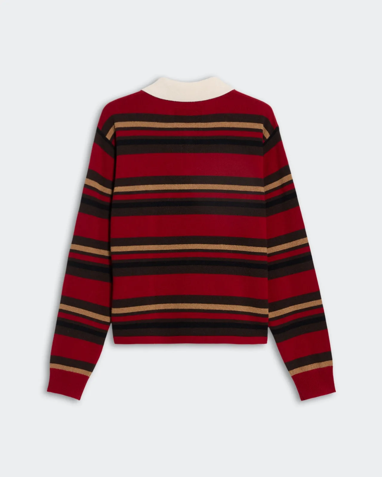 Cropped Stripe Rugby - Ruby Combo sold by Guest In Residence product image thumbnail 2