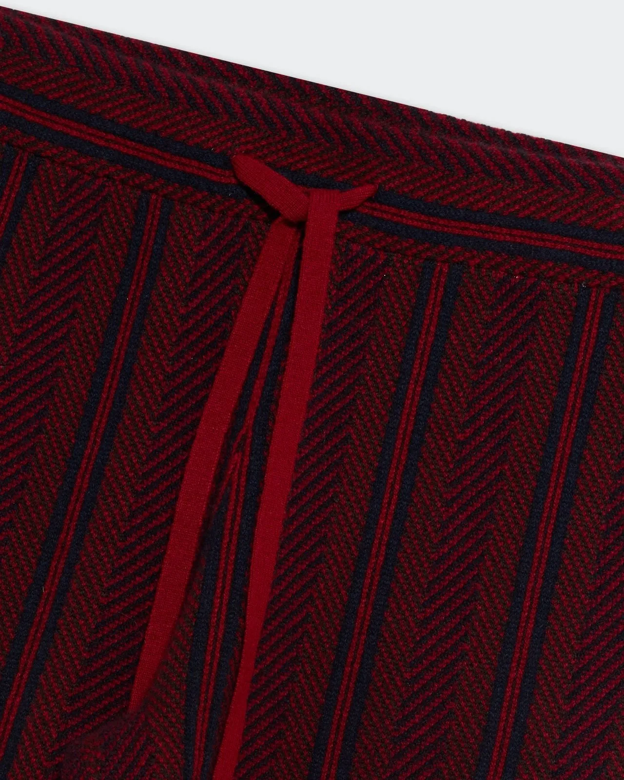 Stripe Lounge Pant - Ruby Combo sold by Guest In Residence product image thumbnail 3