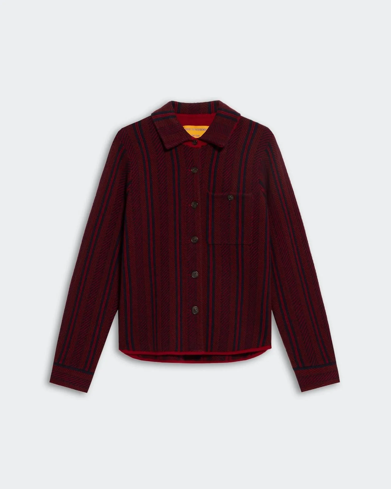 Dylan Stripe Shirt - Ruby Combo sold by Guest In Residence