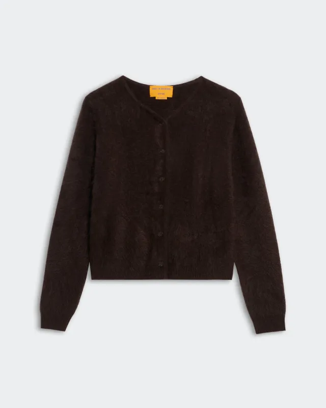 Grizzly Cardigan - Burnt Cocoa sold by Guest In Residence