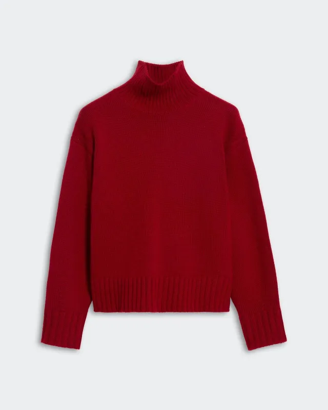 Cozy Turtleneck - Ruby sold by Guest In Residence
