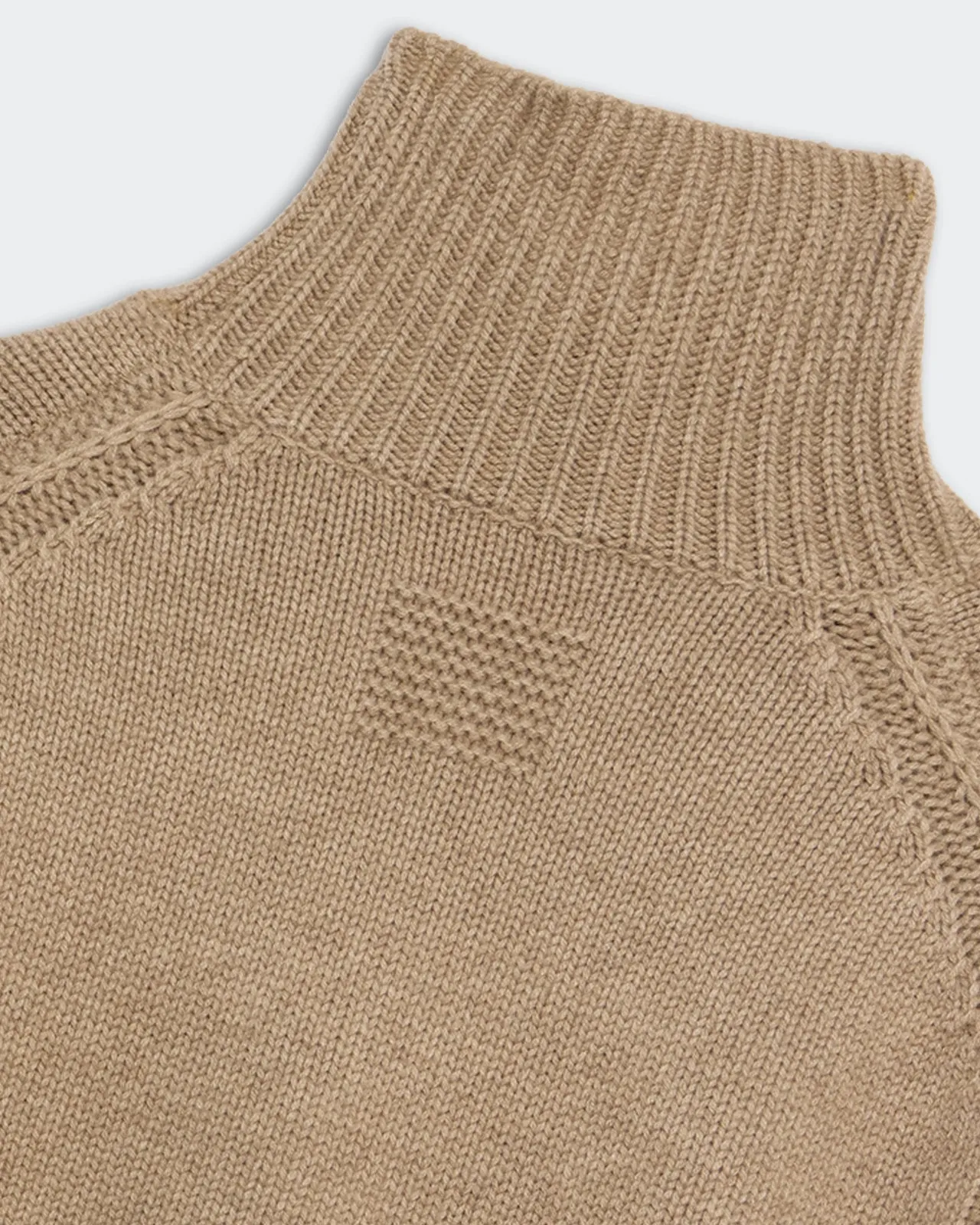 Cozy Turtleneck - Taupe sold by Guest In Residence product image thumbnail 3