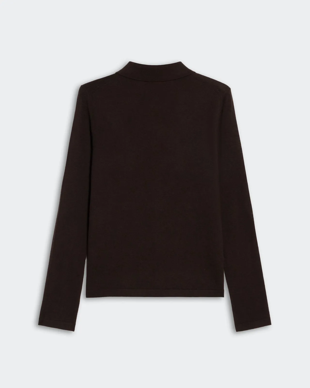 Elle Shirt in Cashmere - Burnt Cocoa sold by Guest In Residence product image thumbnail 2