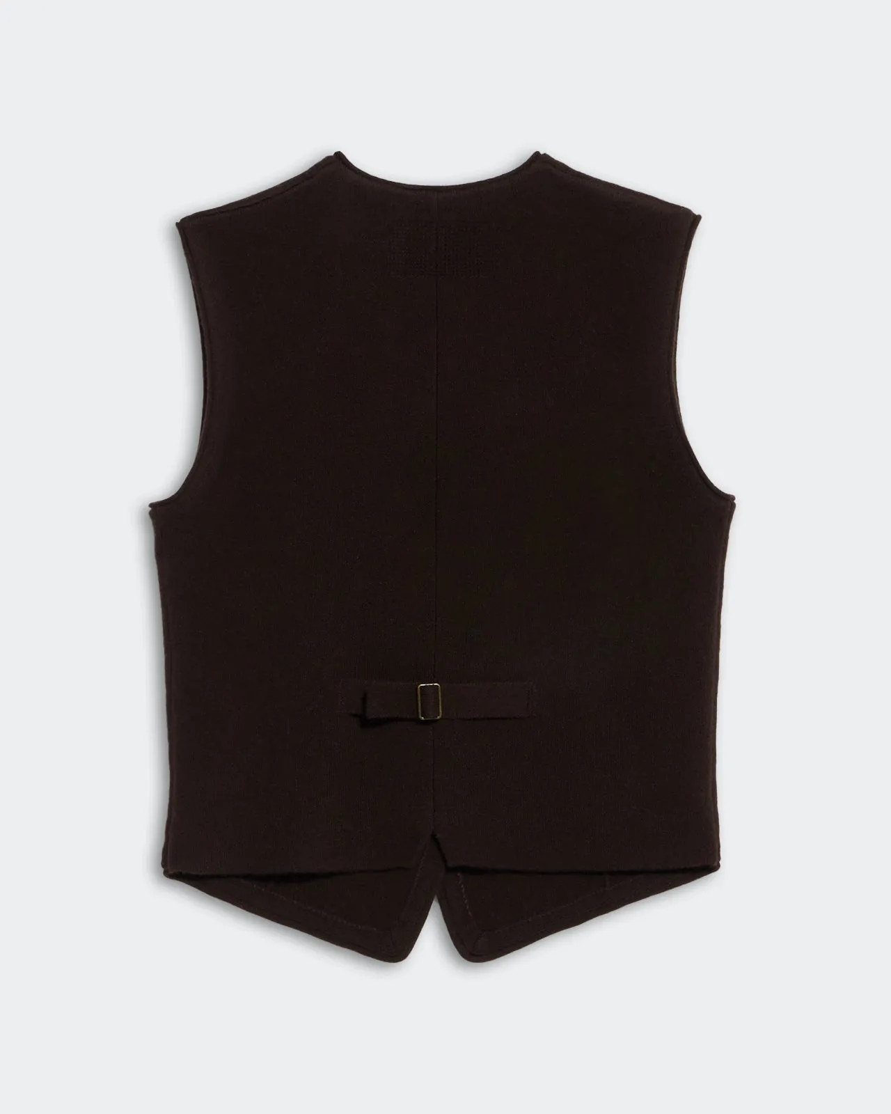 Tailored Vest - Burnt Cocoa sold by Guest In Residence product image thumbnail 2