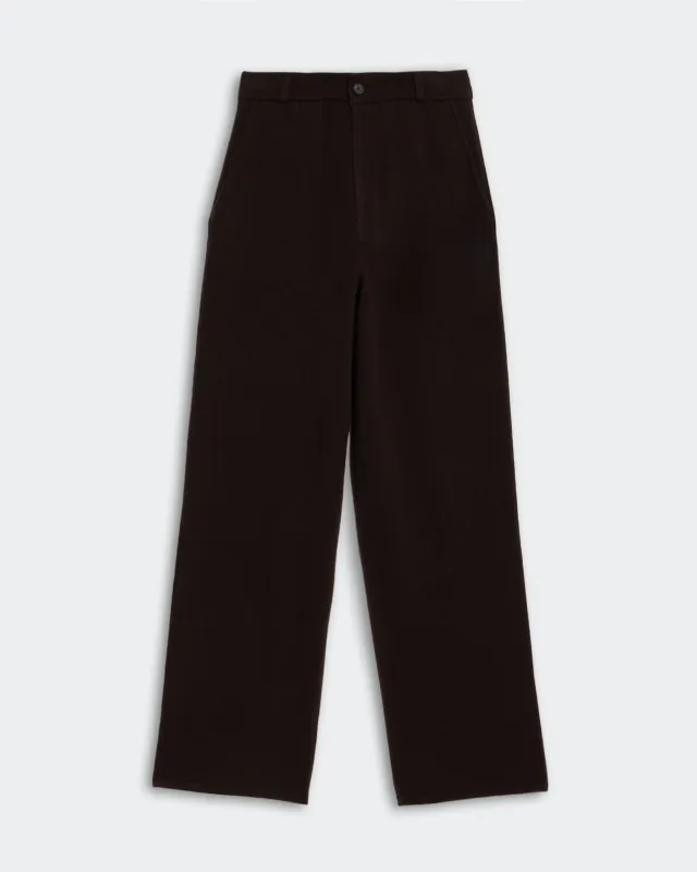 Tailored Trouser - Burnt Cocoa sold by Guest In Residence