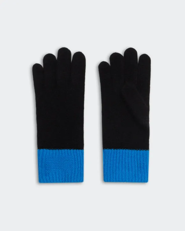 The Soft Gloves - Black/Twilight sold by Guest In Residence