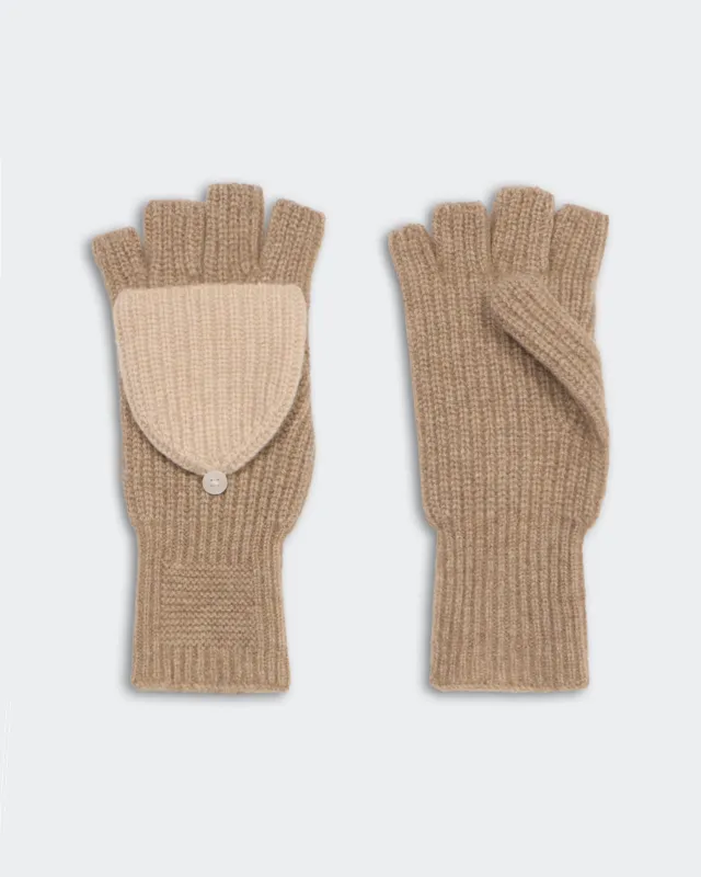 The Mitts - Taupe/Sandstone sold by Guest In Residence