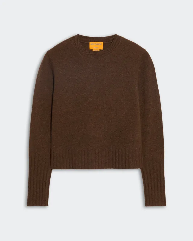 Shrunken Crew - Chestnut sold by Guest In Residence