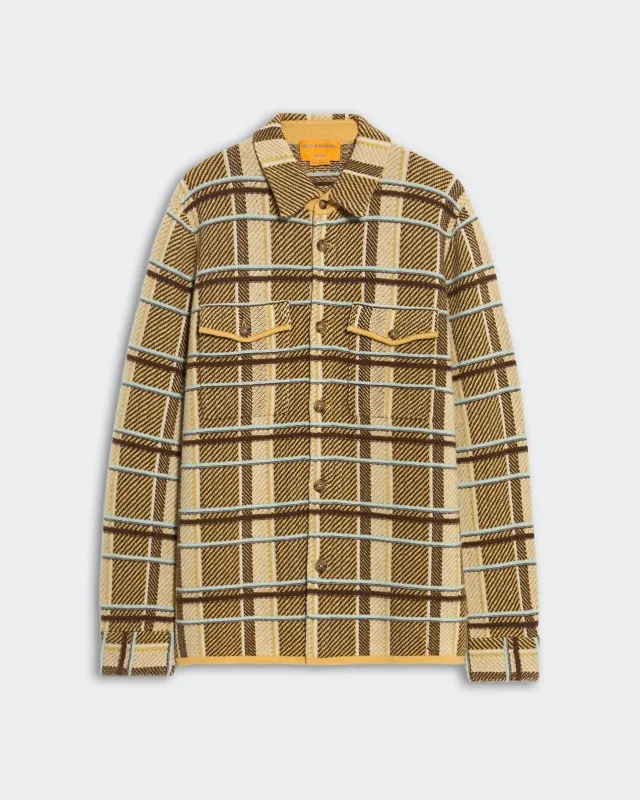 Plaid Work Shirt - Sole Combo sold by Guest In Residence