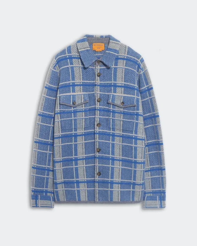 Plaid Work Shirt - Twilight Combo sold by Guest In Residence