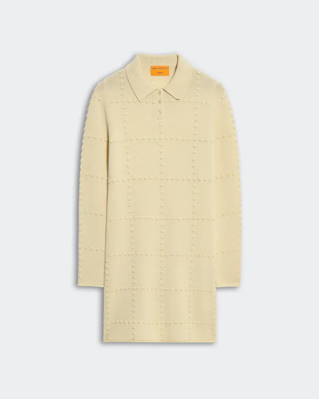 Popcorn Polo Dress - Mist sold by Guest In Residence