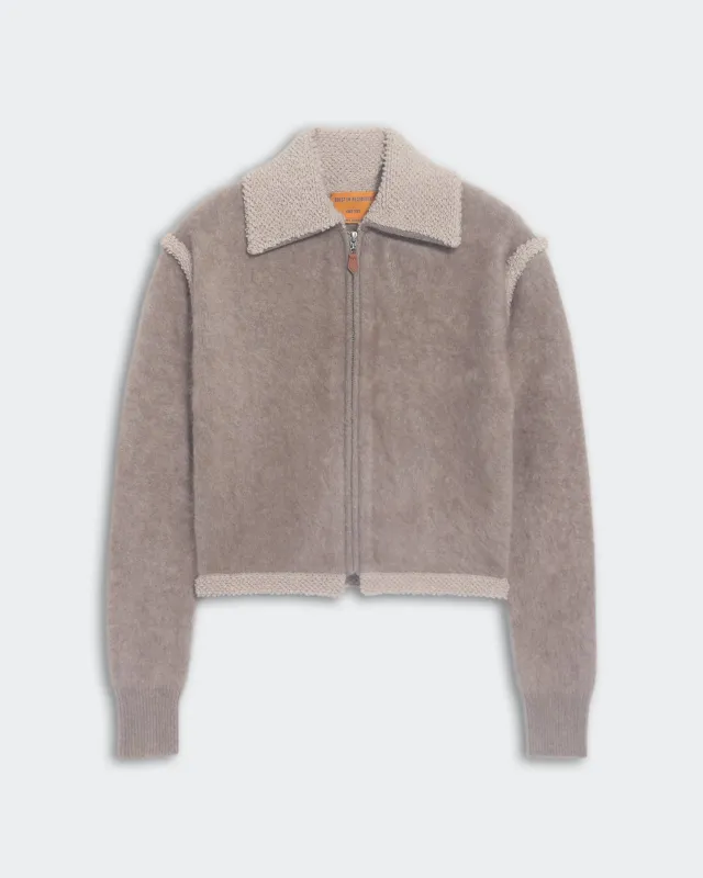 Grizzly Frankie Jacket - Taupe/Oatmeal made by Guest In Residence