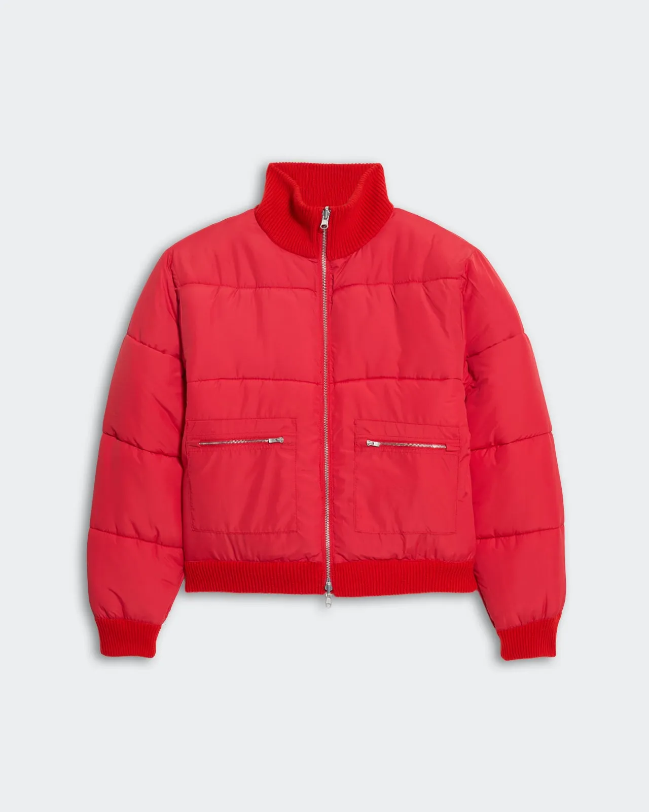 Quilted Puffer Jacket - Chili sold by Guest In Residence product image thumbnail 2