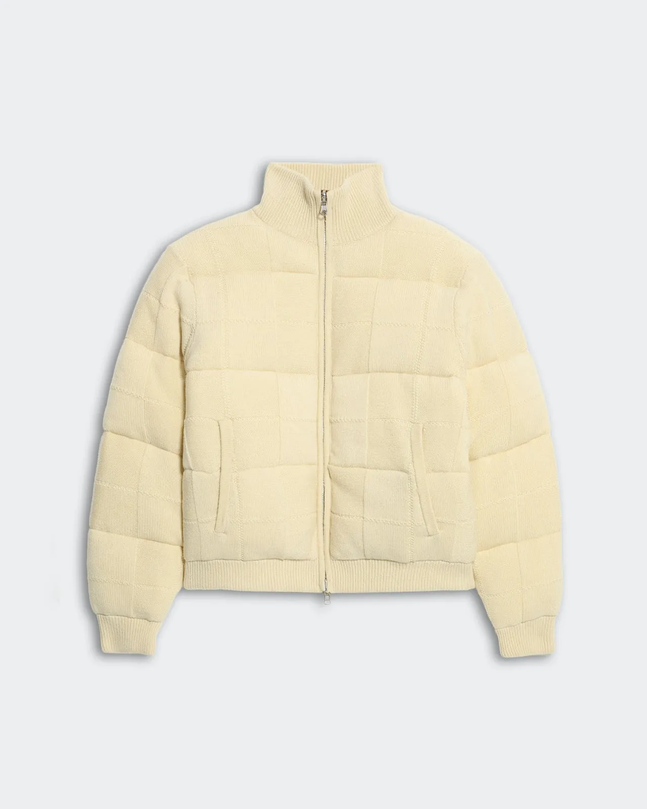 Quilted Puffer Jacket - Mist sold by Guest In Residence