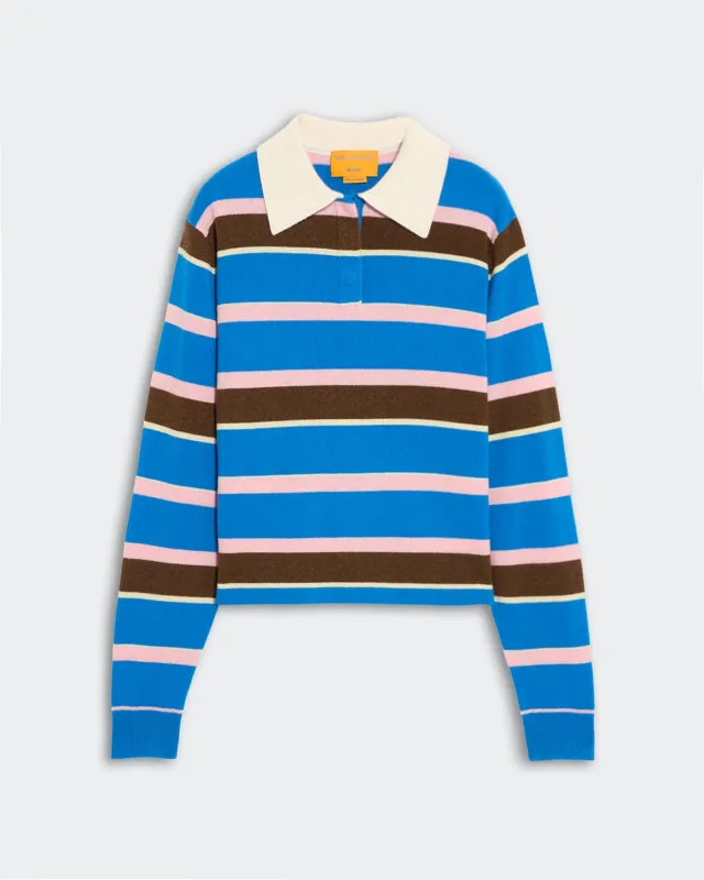 Cropped Stripe Rugby - Twilight Combo sold by Guest In Residence