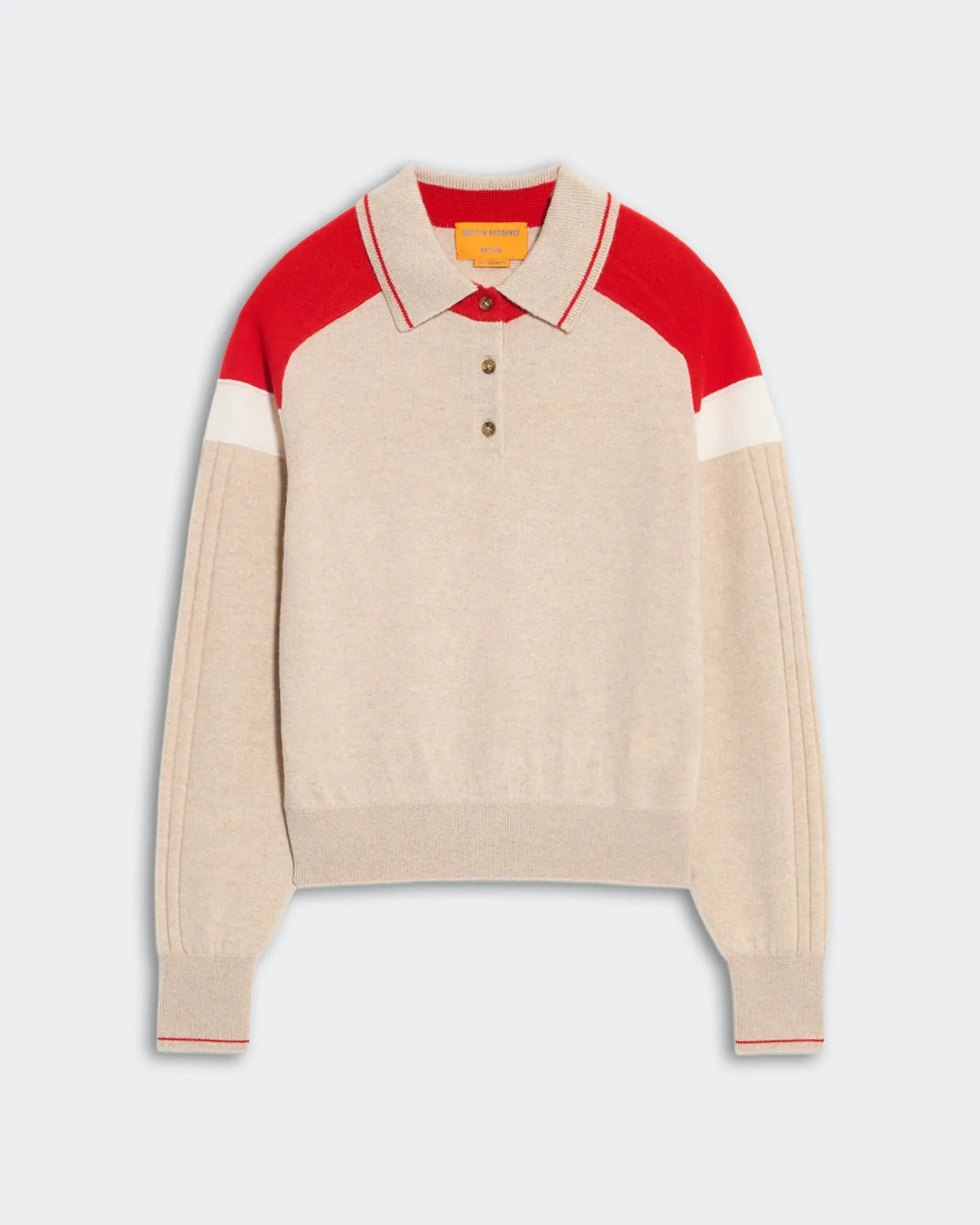 Alpine Collegiate Polo - Sandstone Combo sold by Guest In Residence