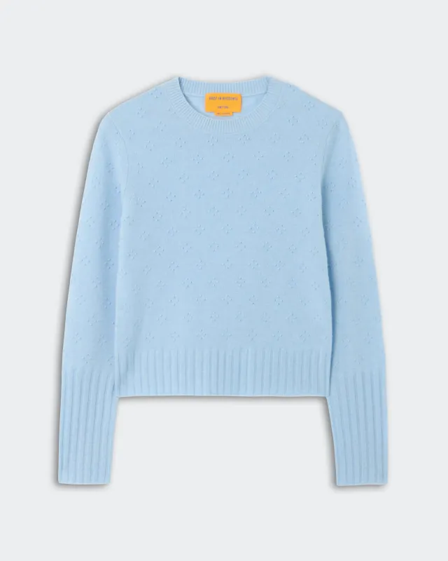 Compass Shrunken Crew - Clear Sky sold by Guest In Residence