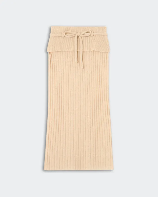 Lia Skirt - Sandstone sold by Guest In Residence