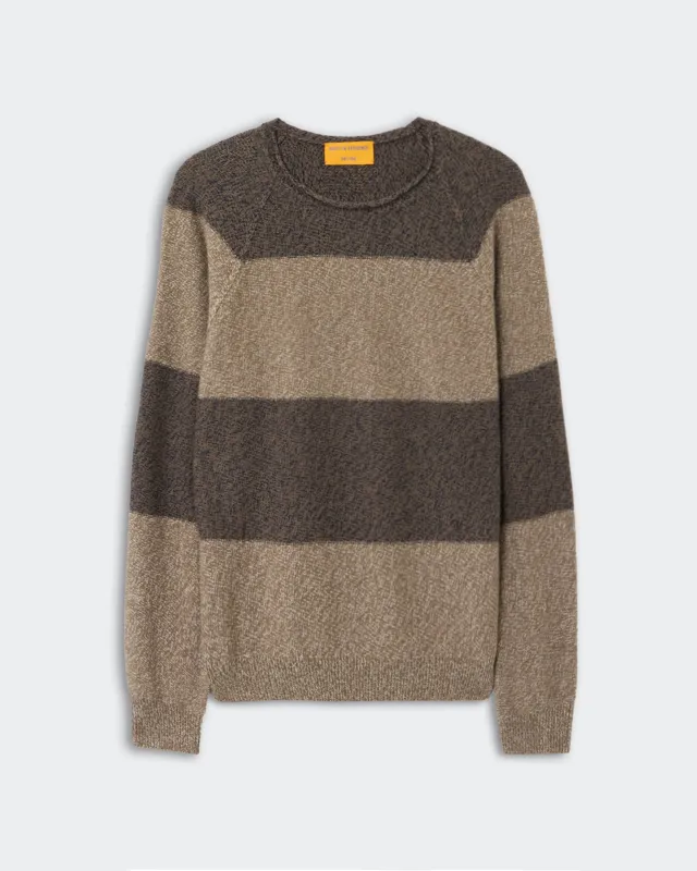 Stripe Island Rollneck - Cypress Combo sold by Guest In Residence