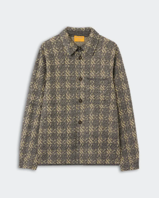 Plaid Work Shirt - Black Combo sold by Guest In Residence