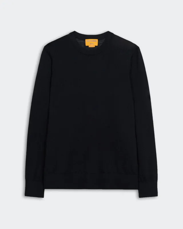 Airy True Crew  - Black sold by Guest In Residence