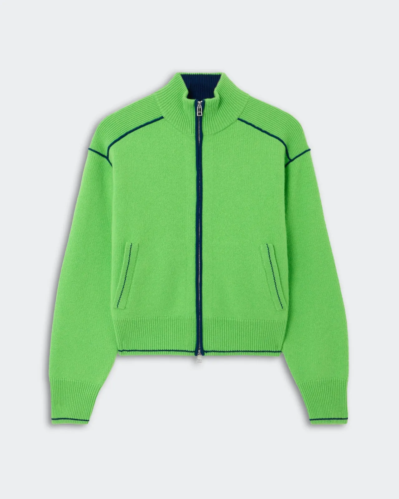 Track Jacket - Match Point/Navy sold by Guest In Residence