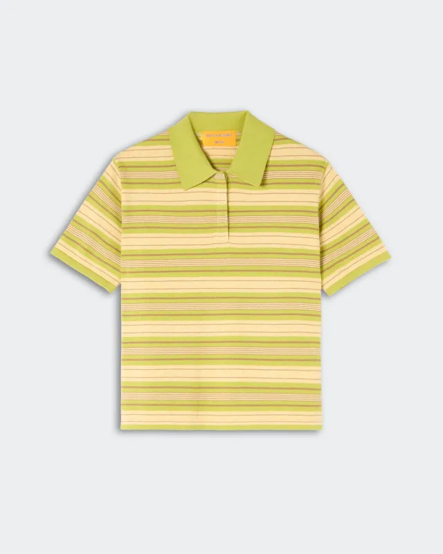 Short Sleeve Stripe Rugby - EVOO Combo made by Guest In Residence