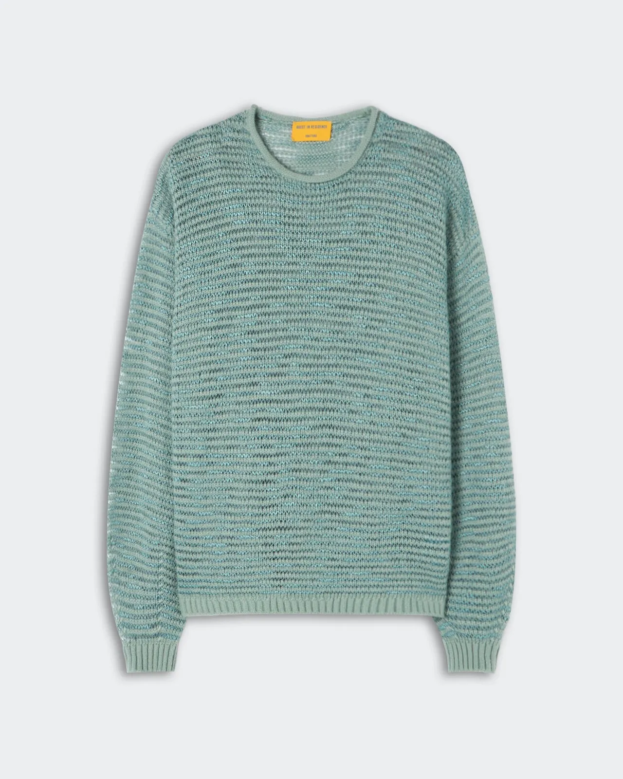 Open Stripe Crew - Sage Brush sold by Guest In Residence