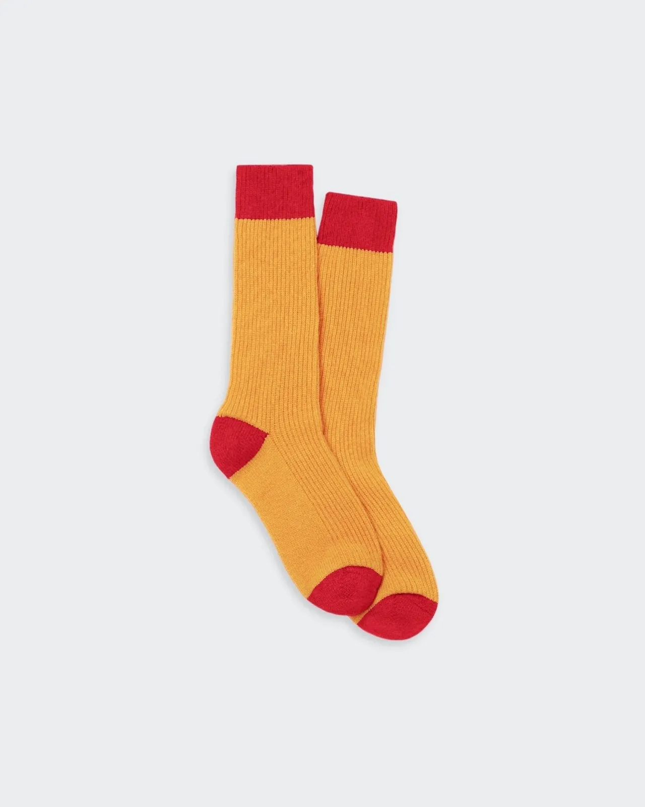 The Soft Socks - Sungold/True Red sold by Guest In Residence