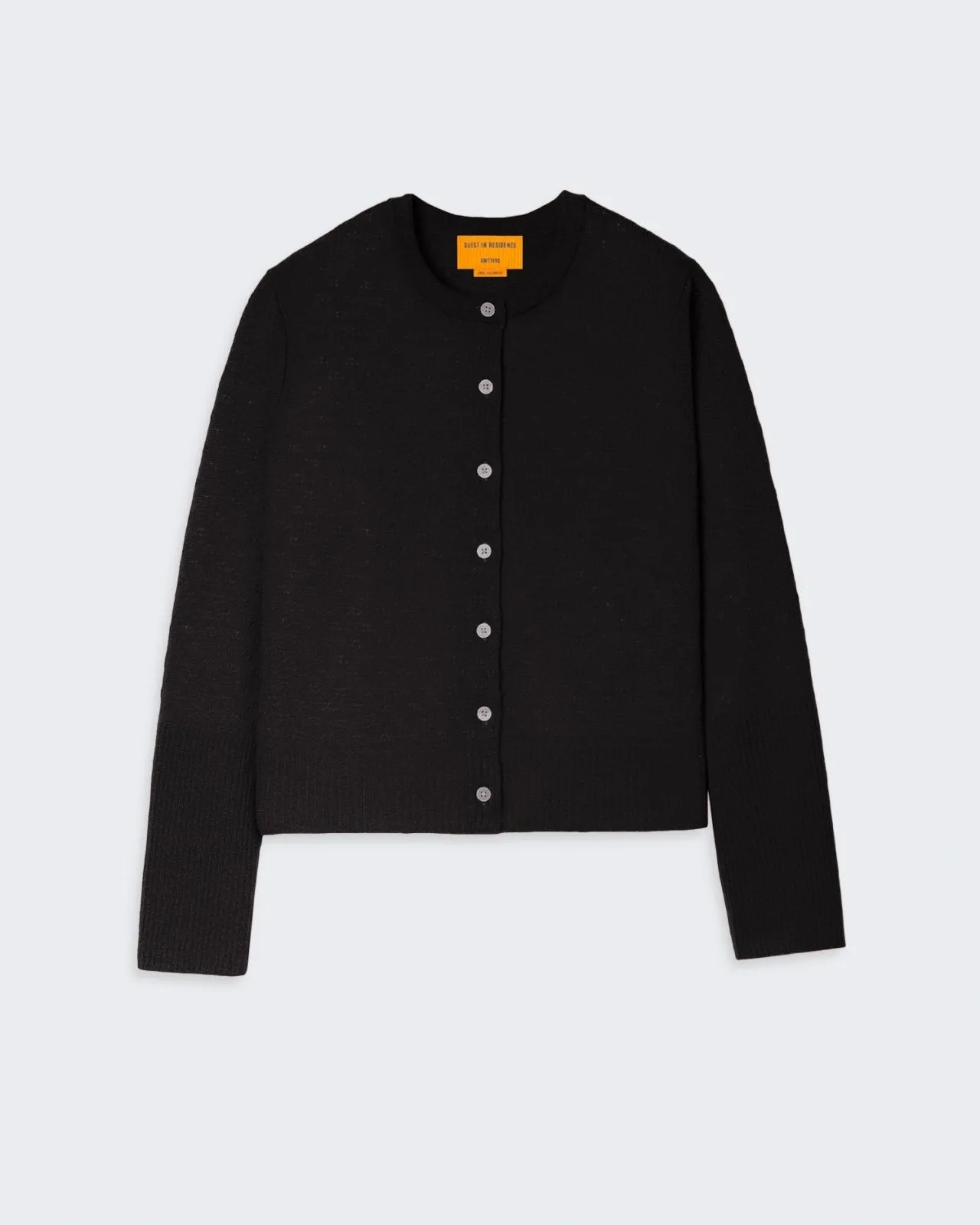 Jane Pointelle Cardigan - Black sold by Guest In Residence