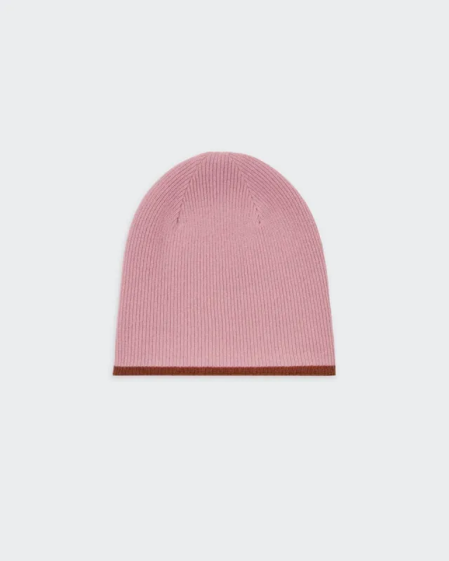 The Inside-Out! Hat - Blush/Walnut sold by Guest In Residence