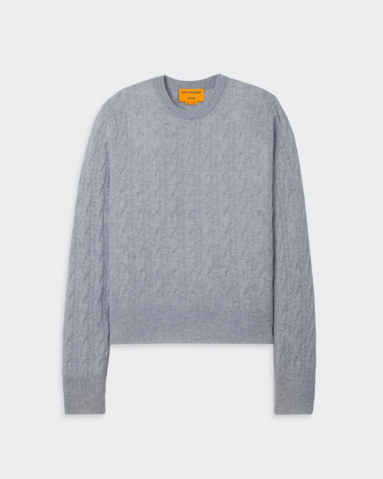 Twin Cable Crew - Stone sold by Guest In Residence