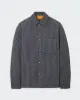 Tweed Work Shirt - Charcoal/Oatmeal/Midnight sold by Guest In Residence