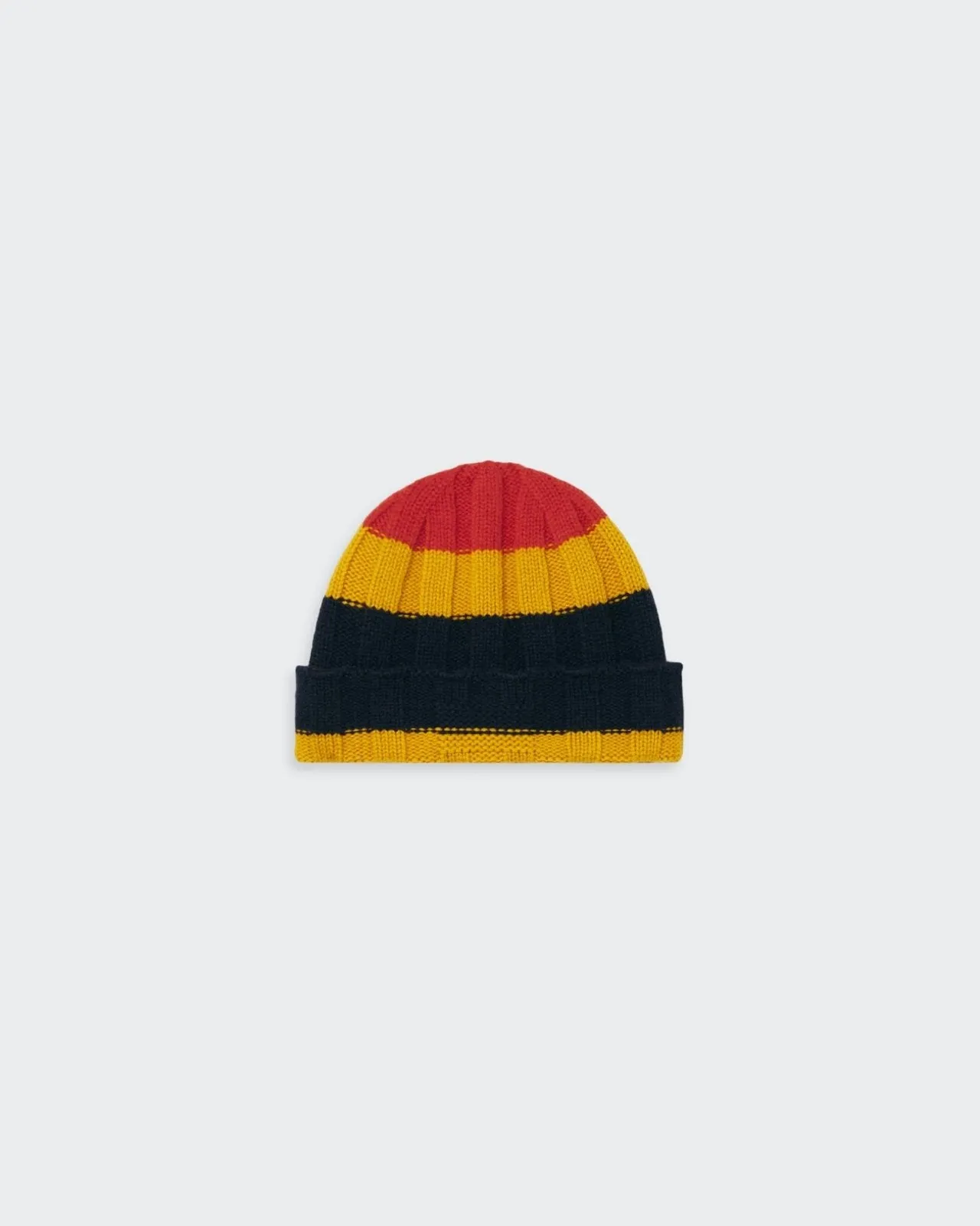 The Rib Stripe Hat - Midnight/Honey/Cherry sold by Guest In Residence