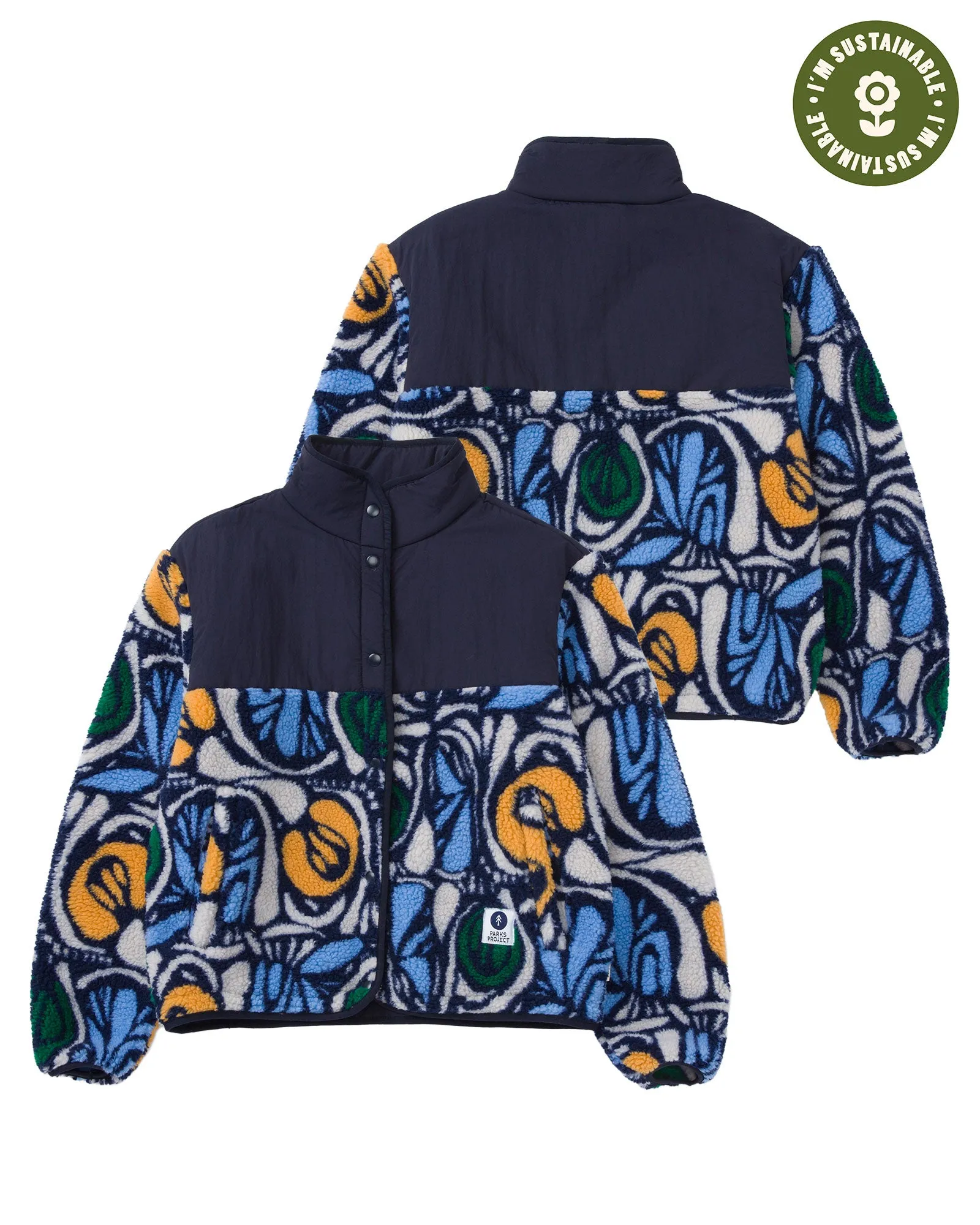 Womens' Parks Wonderland High Pile Fleece Jacket sold by Parks Project product image thumbnail 4