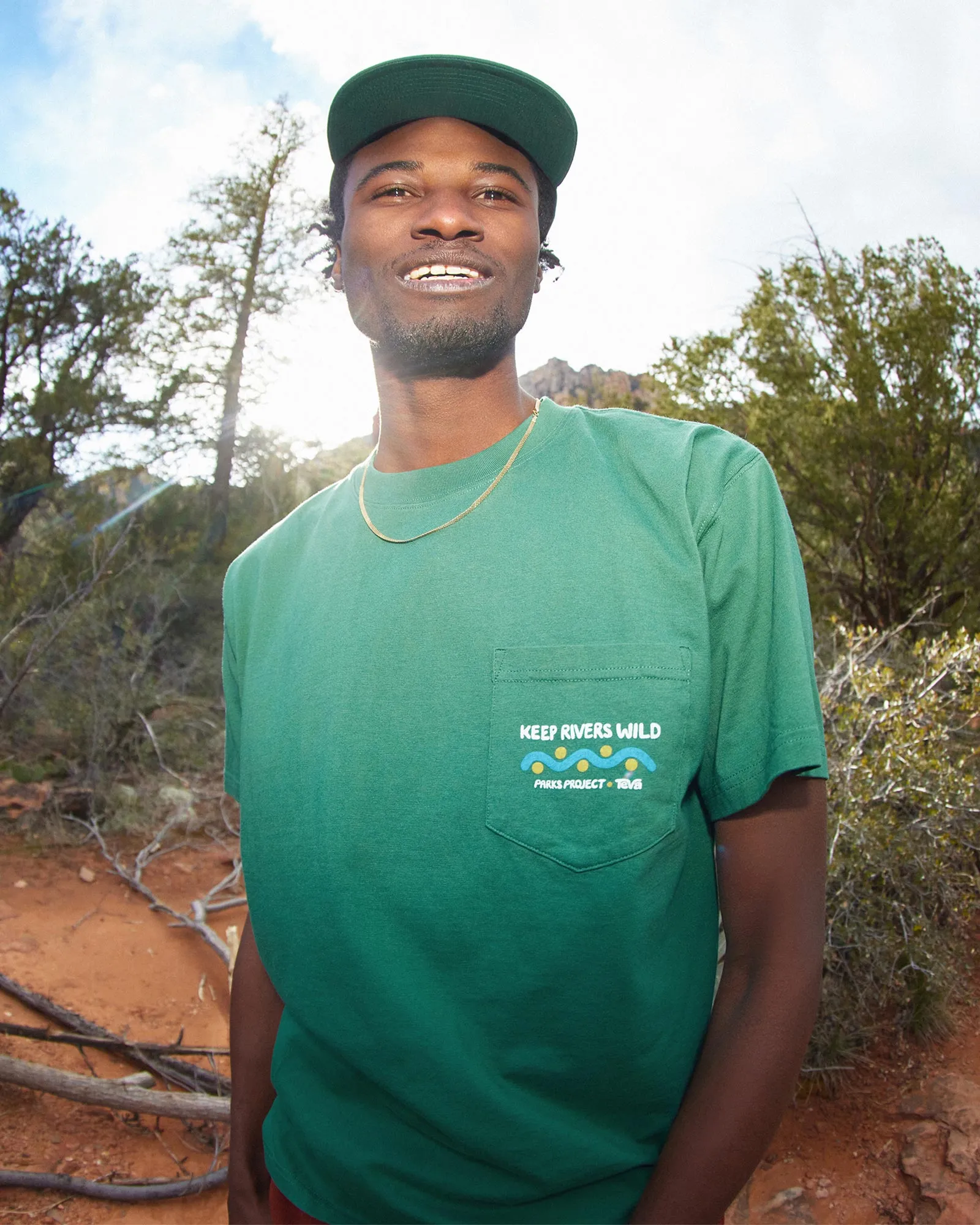 Teva x Parks Project Wild Rivers Pocket Tee sold by Parks Project product image thumbnail 5