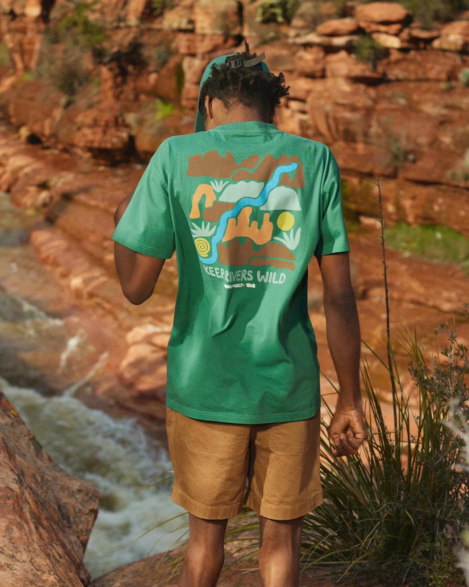 Teva x Parks Project Wild Rivers Pocket Tee sold by Parks Project product image thumbnail 2