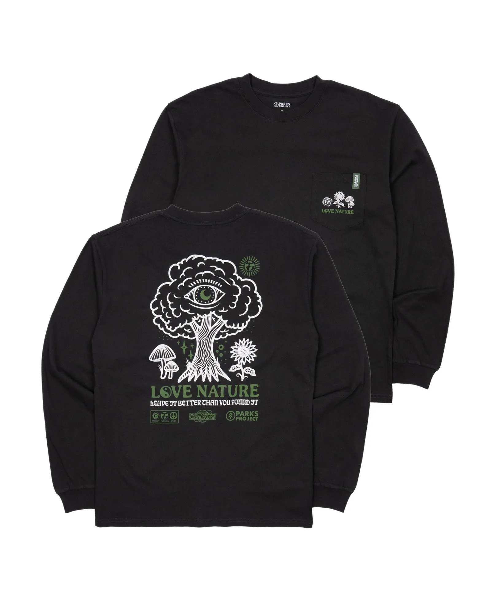 Love Nature Long Sleeve Tee sold by Parks Project
