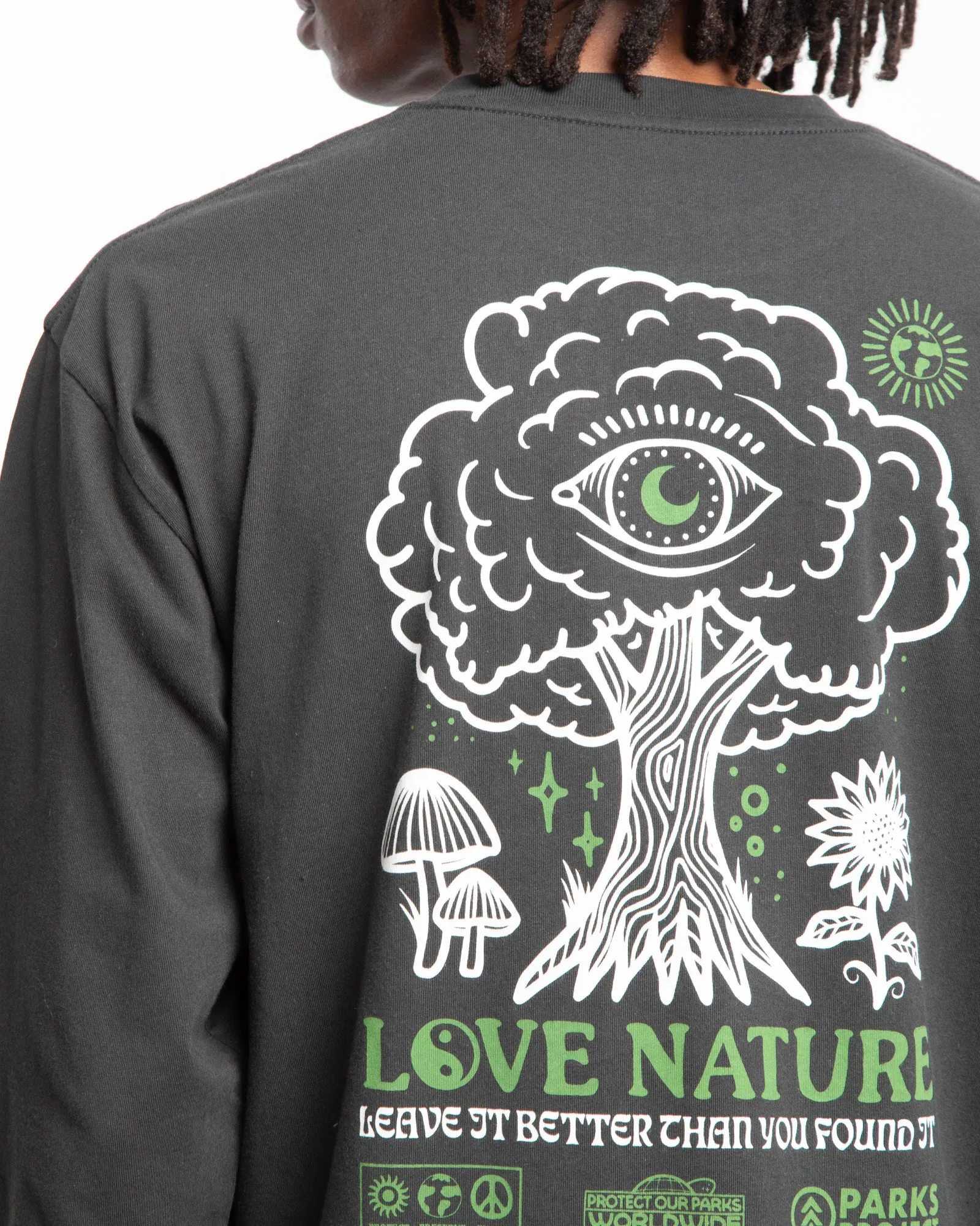 Love Nature Long Sleeve Tee sold by Parks Project product image thumbnail 3