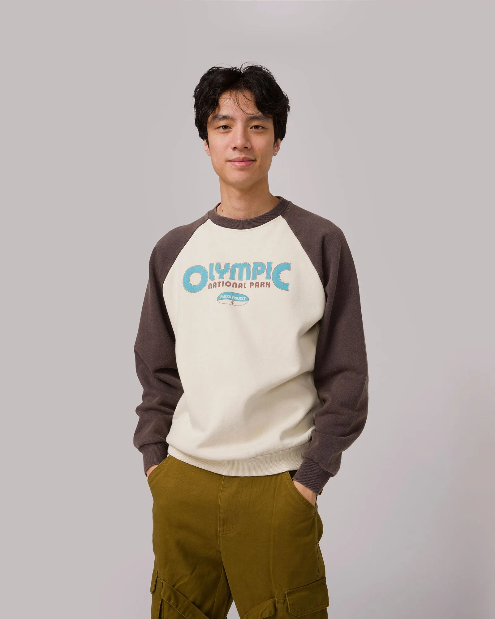 Olympic Greatest Hits Raglan Crew sold by Parks Project product image thumbnail 3