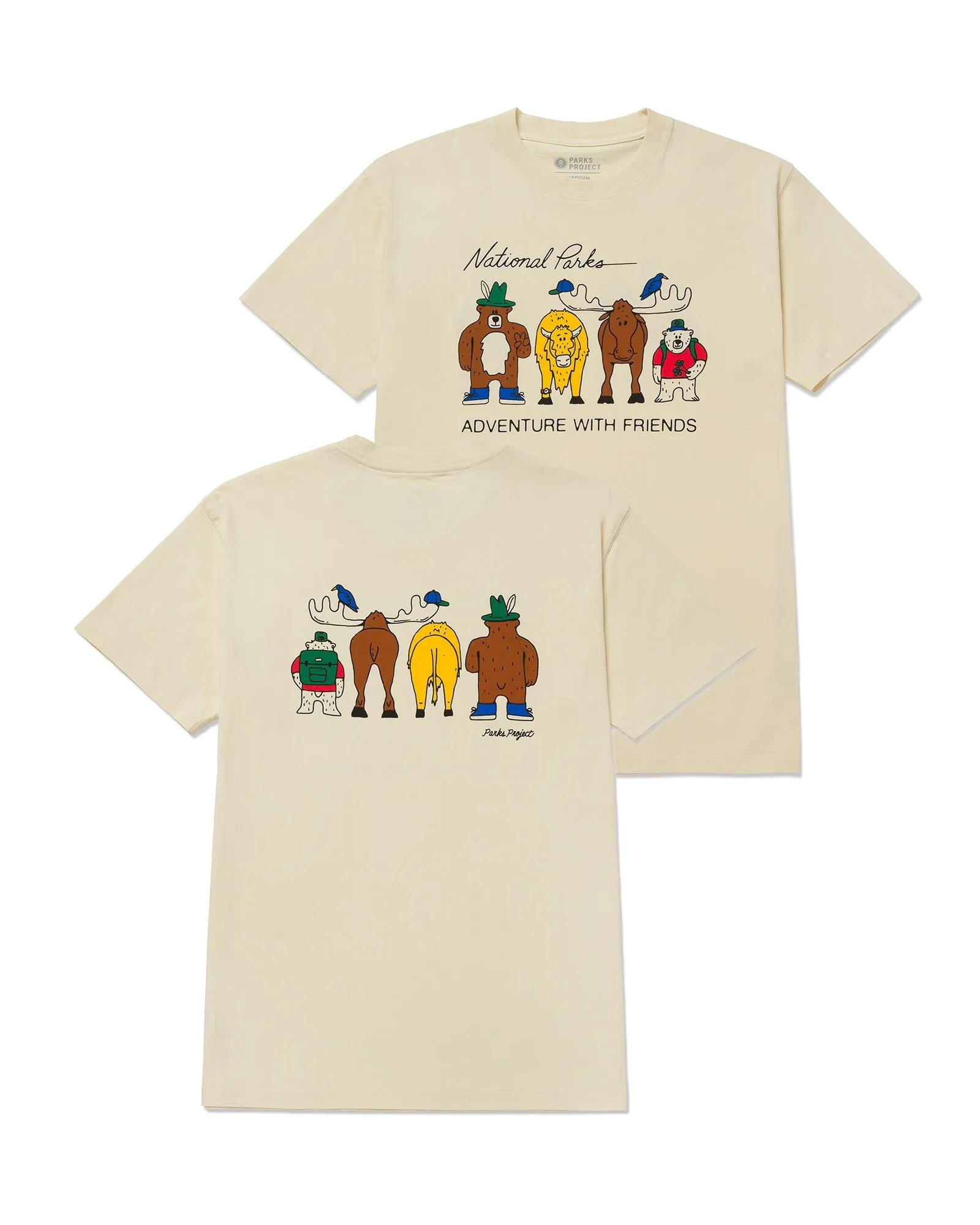 Adventure With Friends Tee sold by Parks Project