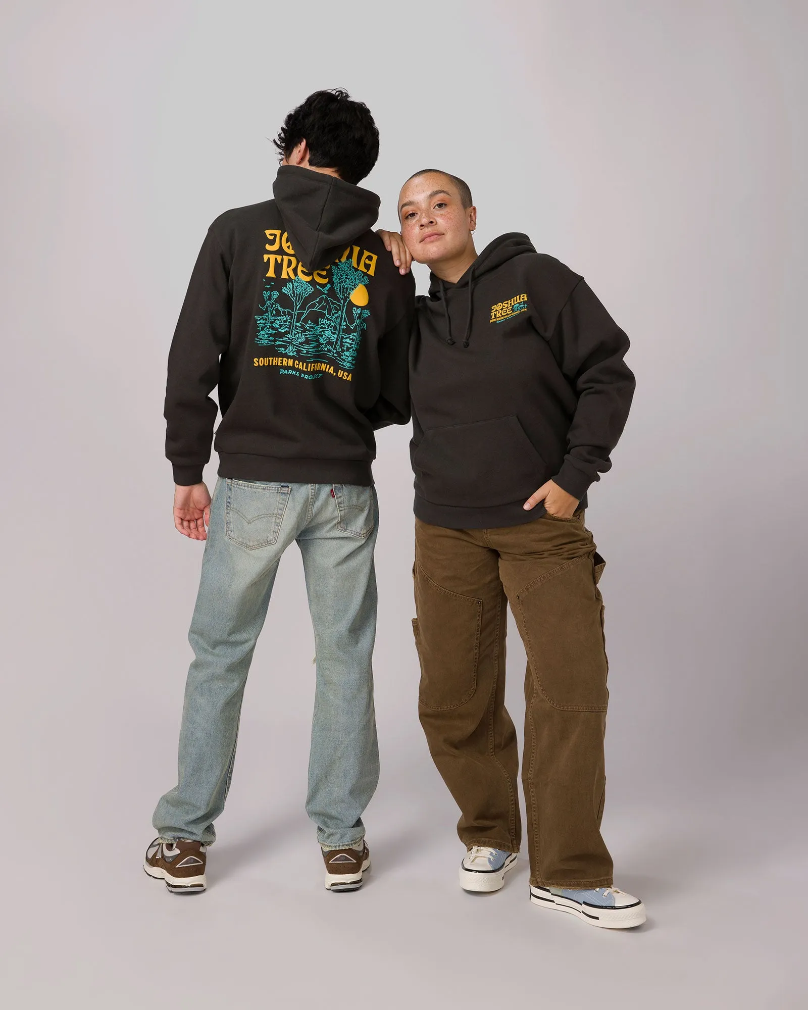 Joshua Tree Puff Print Hoodie sold by Parks Project product image thumbnail 2