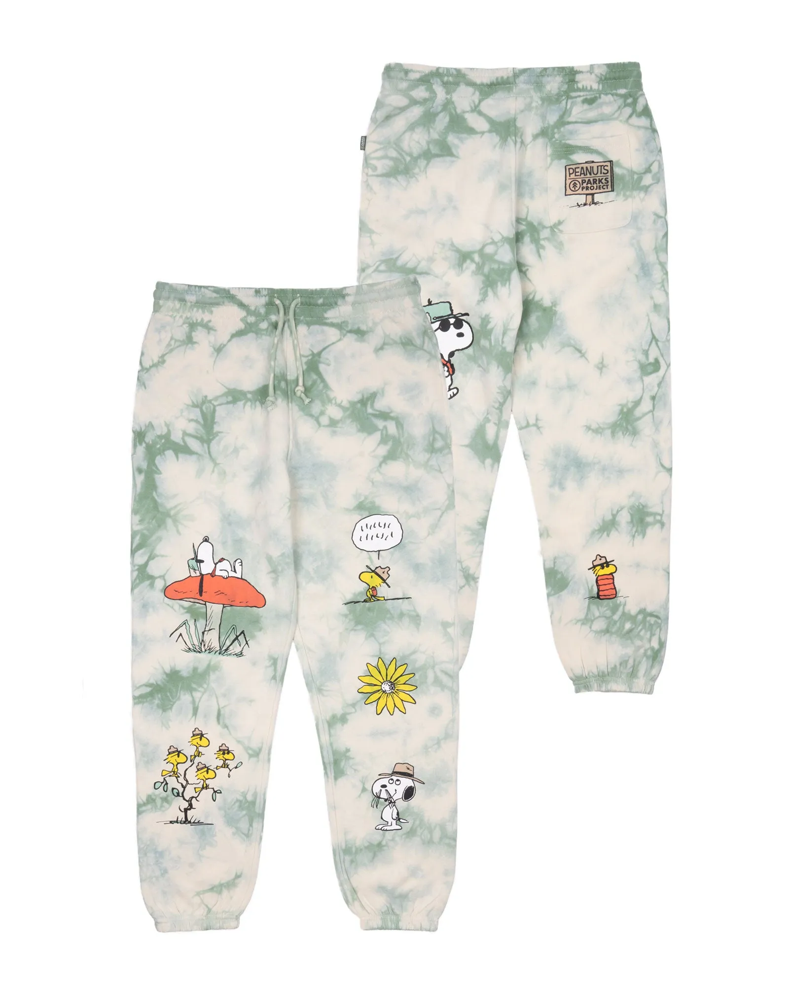 Peanuts x Parks Project Tie Dye Jogger sold by Parks Project