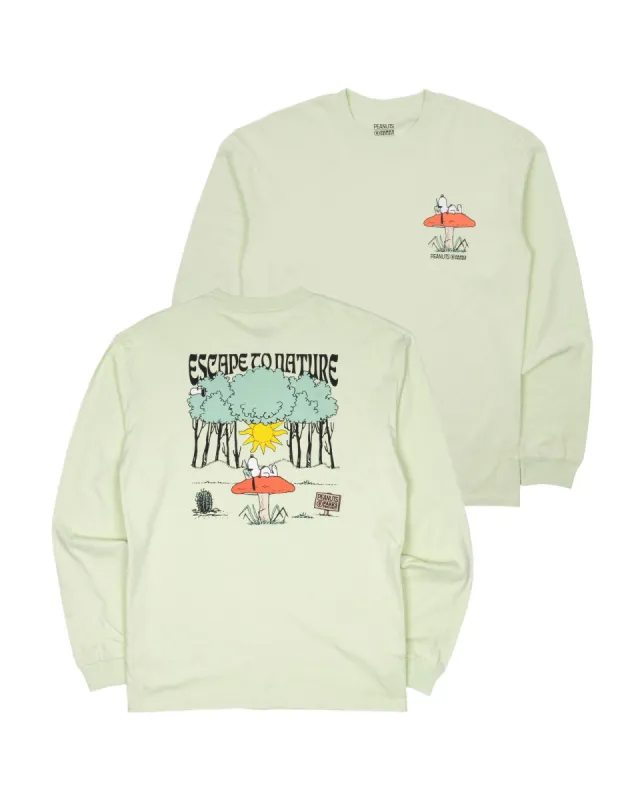 Peanuts x Parks Project Escape to Nature Long Sleeve Tee sold by Parks Project