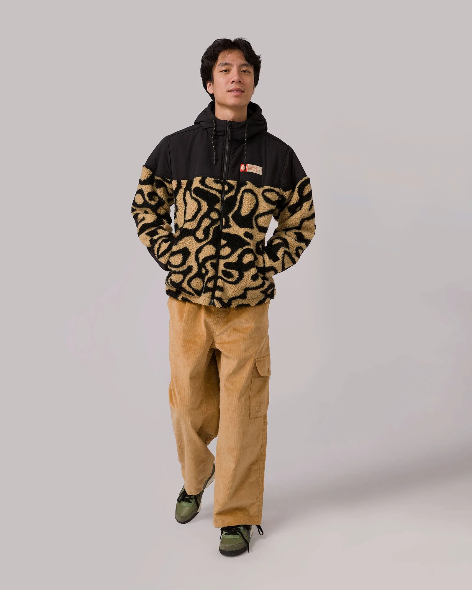Yellowstone Geysers High Pile Fleece Winter Jacket sold by Parks Project product image thumbnail 2