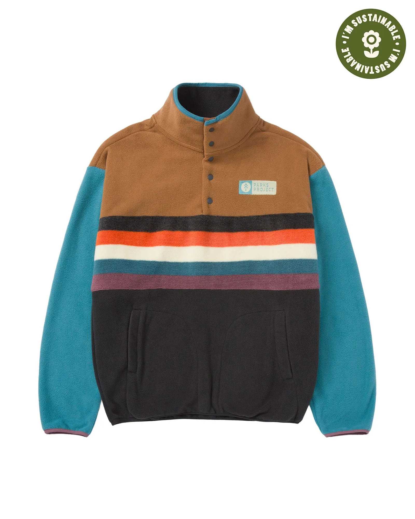 Retro Hiker Trail Fleece sold by Parks Project product image thumbnail 4