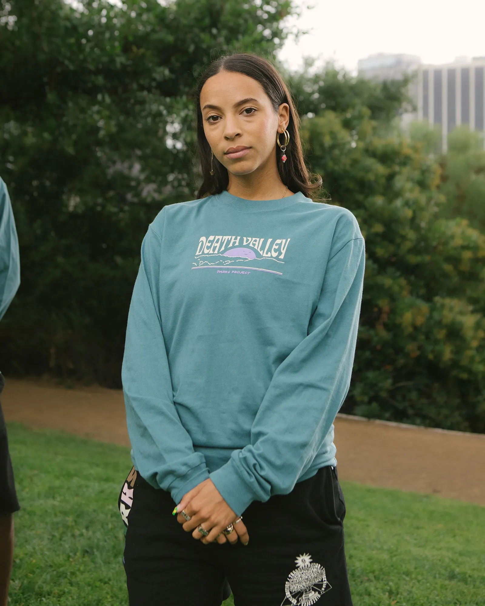 Death Valley Puff Print Long Sleeve Tee sold by Parks Project product image thumbnail 3