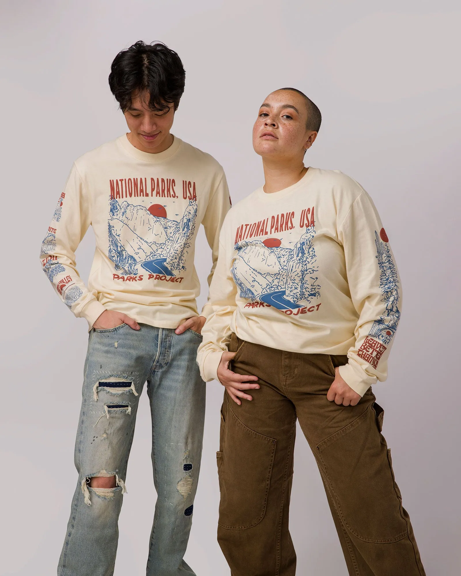 National Parks Puff Print Long Sleeve Tee sold by Parks Project product image thumbnail 2